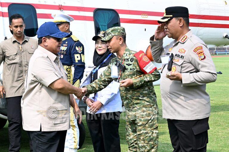 Dandim 0410/KBL Kolonel Roni Hermawan Pimpin Pengamanan Kunjungan Presiden Prabowo di Lampung, Seluruh Agenda Berjalan Lancar