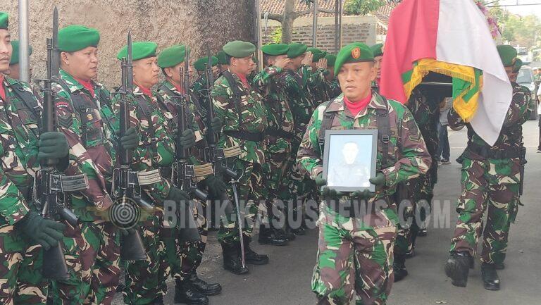 Kodim 0410 Bandar Lampung Lepas Serka Zuliman dengan Upacara Militer, Wujud Penghormatan Terakhir bagi Prajurit Berdedikasi