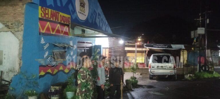 Babinsa dan Linmas Intensifkan Patroli Malam di Kaliawi Persada, Cegah Tawuran hingga Curanmor