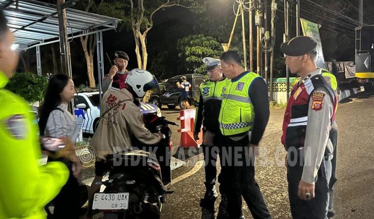 Gelar KRYD, Polres Majalengka Antisipasi Gangguan Kamtibmas di Pusat Keramaian