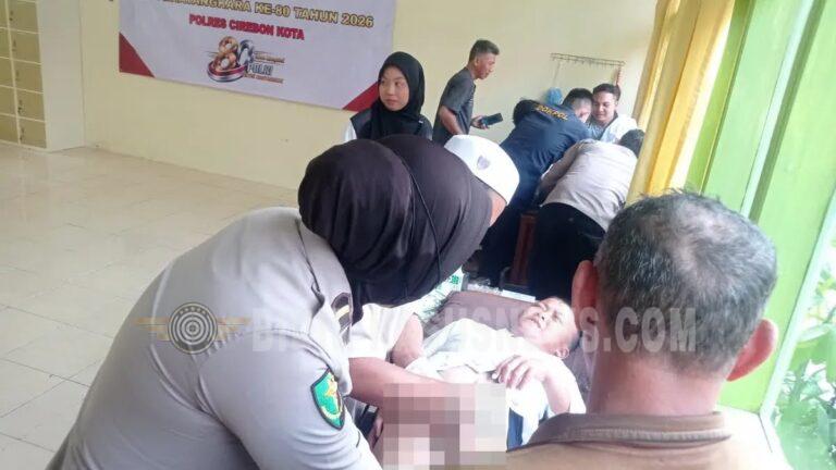 Khitanan Massal Hari Bhayangkara ke-80, Polres Cirebon Kota Hadirkan Layanan Kesehatan untuk Warga