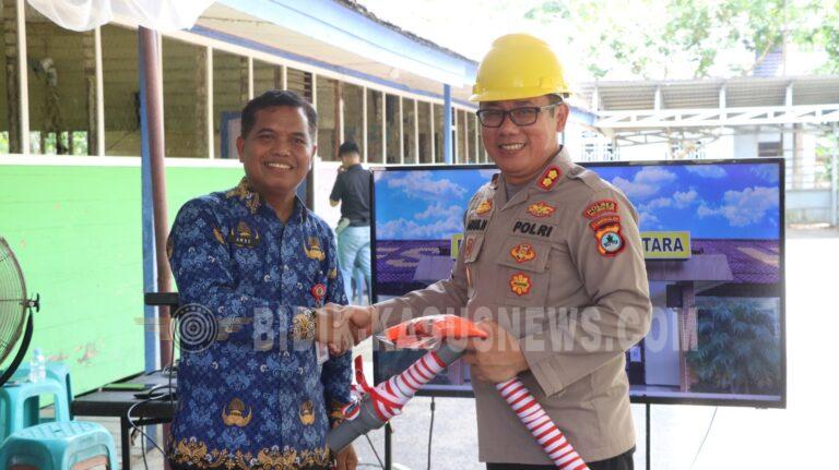 Hari Bhayangkara ke-80, Polres HSU Lakukan Ground Breaking Sumur Bor untuk Masyarakat di Desa Banjang