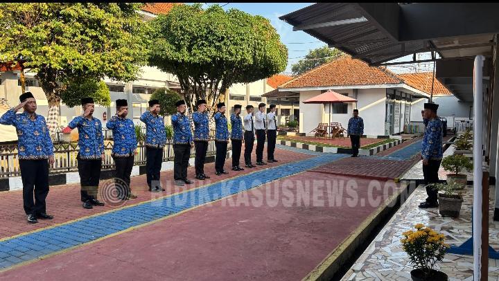 Kenakan Batik KORPRI, Pegawai Rutan Jepara Teguhkan Jiwa Korps dan Semangat Pengabdian
