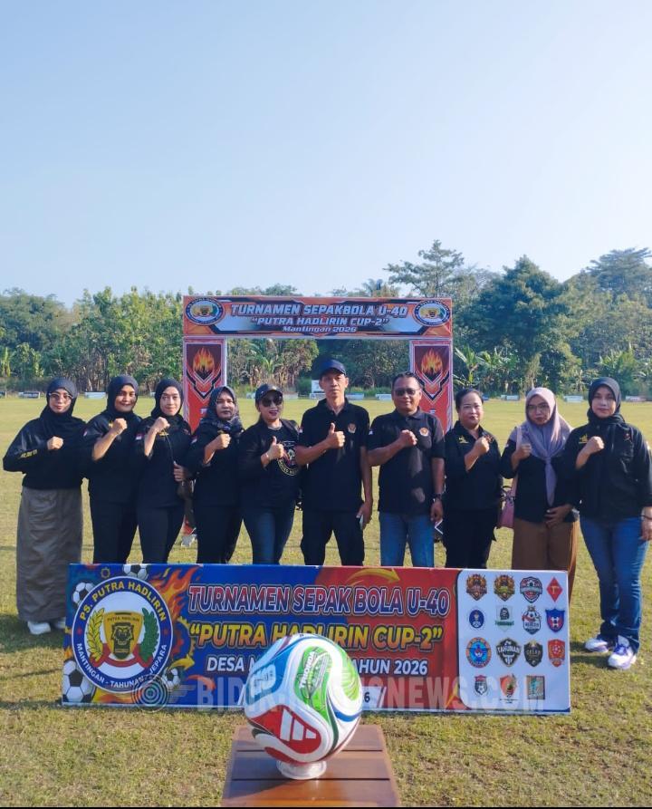 Srikandi Squad Nusantara PAC Tahunan Ambil Peran Aktif dalam Turnamen Sepak Bola Putra Hadirin Cup II U-40