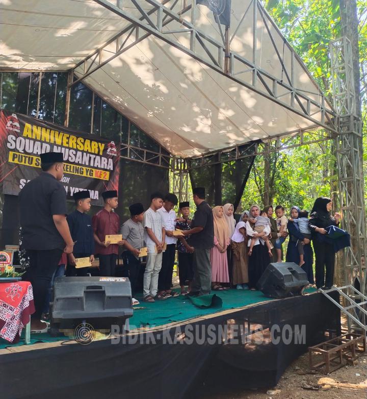 Ketua PAC Keling Putu Shima Ajak Anggota Tingkatkan Kepedulian Sosial di Anniversary Ke-2 Squad Nusantara