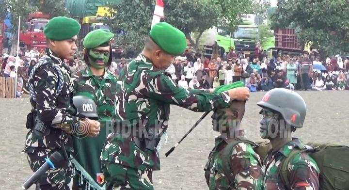 Pantai Jangkar Jadi Saksi Lahirnya 1.035 Prajurit Infanteri Tangguh, Tradisi Pembaretan Berlangsung Khidmat
