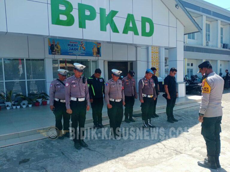 Polsek Amuntai Tengah Siaga Sambut Kedatangan Jemaah Haji, Gelar Apel Kesiapan Pengamanan dan Pengawalan