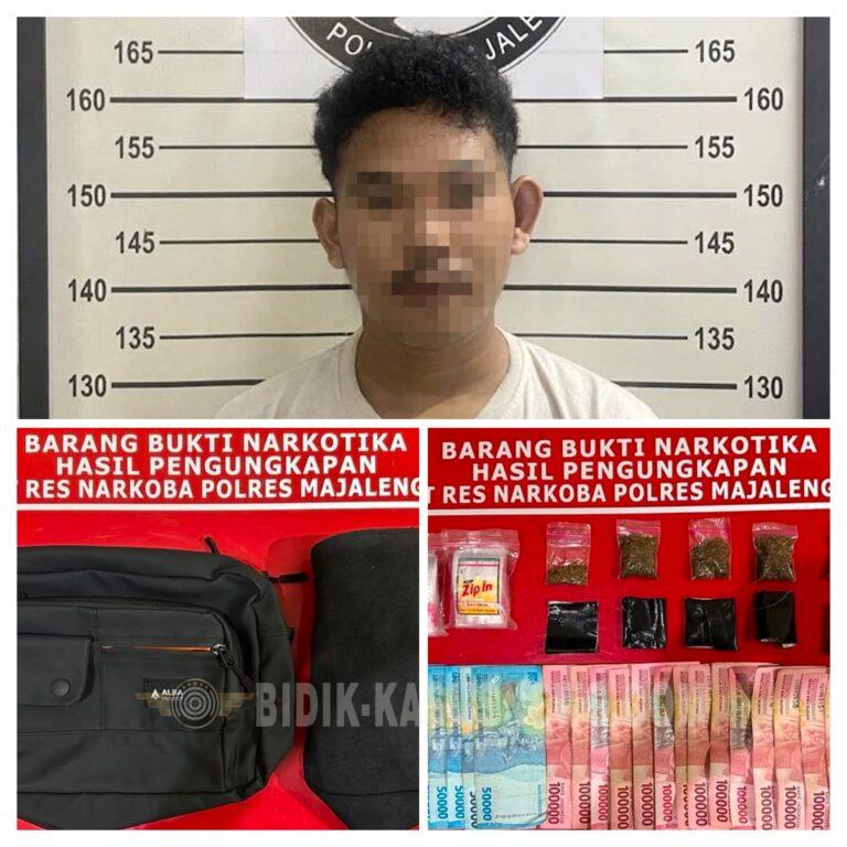 Satres Narkoba Polres Majalengka Gulung Pengedar Tembakau Sintetis Di Jatiwangi