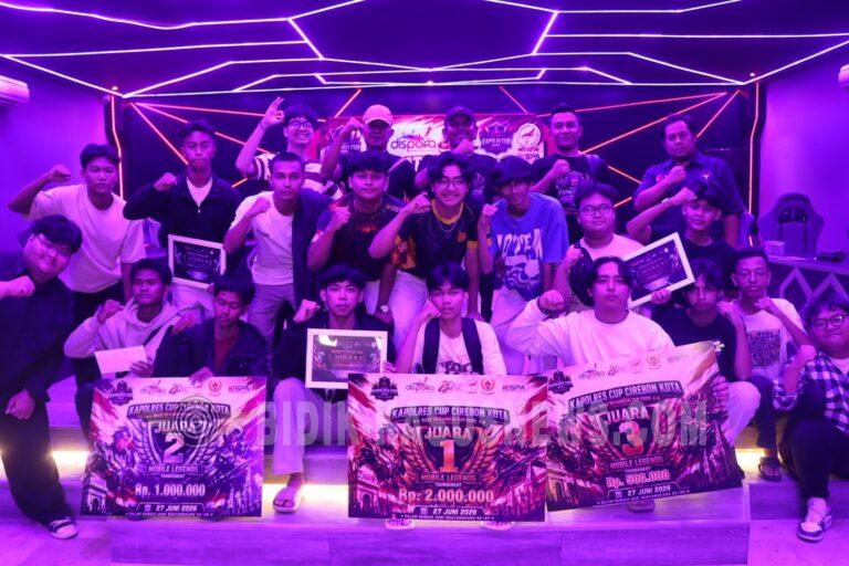 Hari Bhayangkara ke-80, Polres Cirebon Kota Gelar Turnamen E-Sport Mobile Legends Libatkan 153 Gamer Muda
