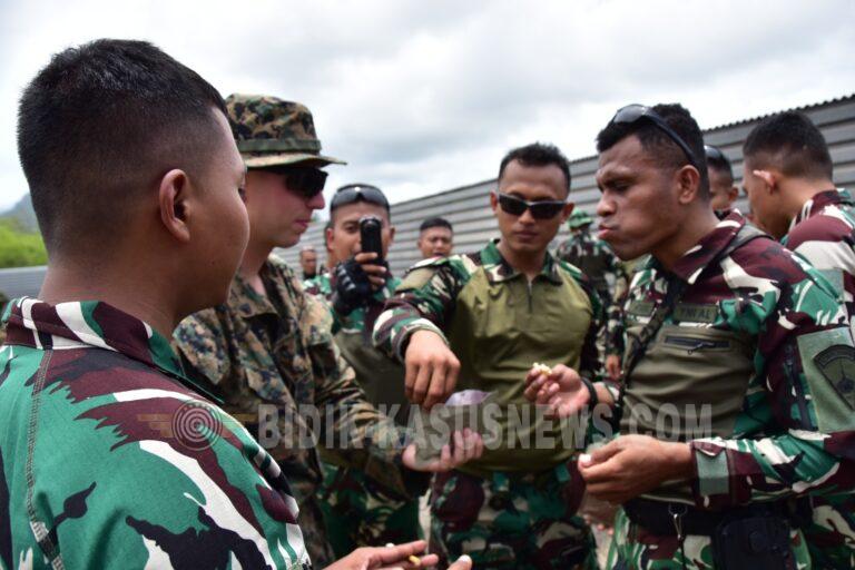 SEPORSI PERSAHABATAN: MARINIR INDONESIA DAN AMERIKA BERBAGI CITA RASA DI SELA LATIHAN RIMPAC 2026