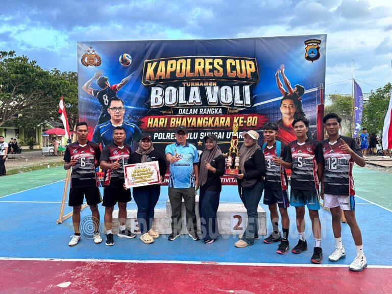 Kapolres HSU Cup 2026 Resmi Ditutup, Club PVC Raih Gelar Juara di Hari Bhayangkara ke-80