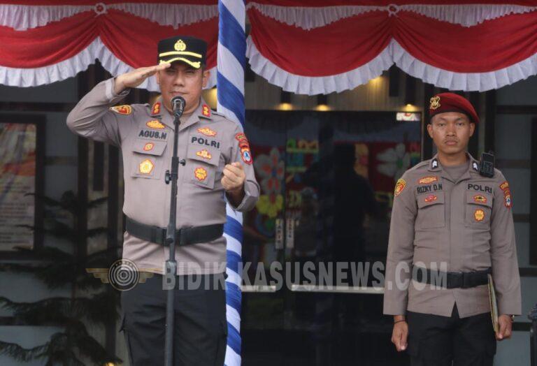 64 Personel Polres Hulu Sungai Utara Naik Pangkat, Kapolres: Jadikan Amanah untuk Tingkatkan Profesionalisme dan Pelayanan Masyarakat