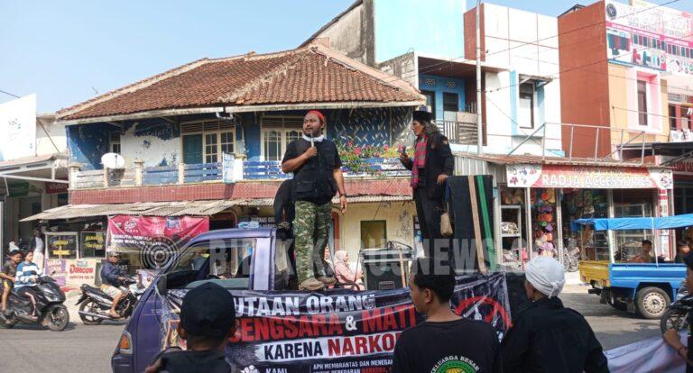 Paguyuban Jampang Tandang Makalangan Gelar Aksi Damai Suarakan Darurat Narkoba di Pajampangan