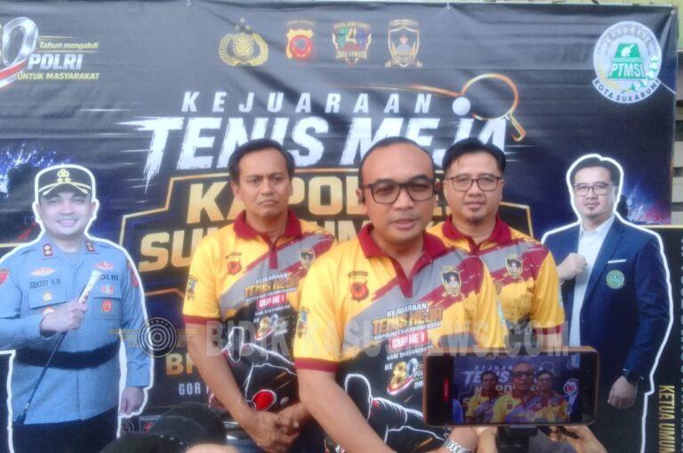Kapolres Cup Gembleng Talenta Atlet Tenis Meja Potensial Sukabumi