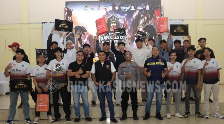 Sukses Gelar Turnamen E-Sport Mobile Legend, Polres Kuningan Kirim Juara 1 ke Road To Kapolri Cup 2026