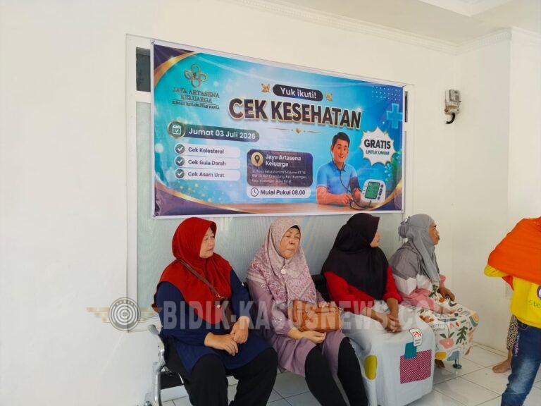 Yayasan Jaya Artasena Gelar Cek Kesehatan Gratis dan Jumat Berkah untuk Masyarakat