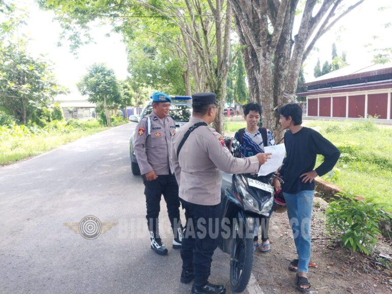 Dukung Swasembada Pangan, Polsek Banjang Gelar Penyuluhan Budidaya Jagung kepada Warga Desa Pulau Damar