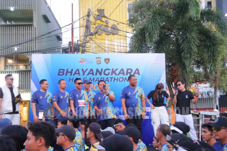 Dandim 0410/KBL Hadiri Bhayangkara Half Run 2026, Perkuat Sinergi TNI-Polri dan Semangat Kebersamaan di Lampung
