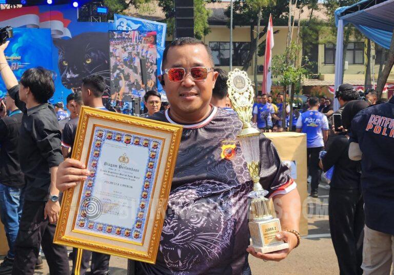 Polresta Cirebon Raih Juara II Satwil Terbersih di Lingkungan Polda Jabar pada Hari Bhayangkara ke-80