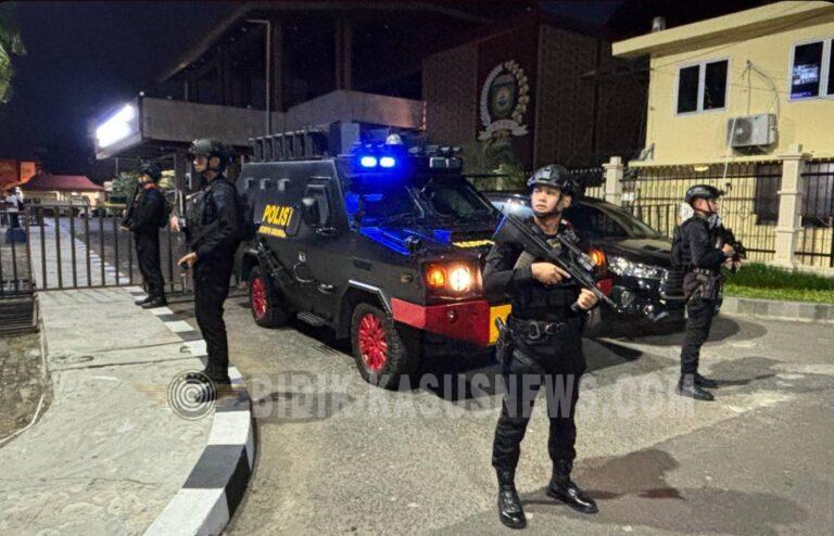 Detasemen Gegana Satbrimob Polda Sumsel Sterilisasi dan Amankan Palembang Bersholawat, Aksi Bela Palestina hingga Konser Wali Band