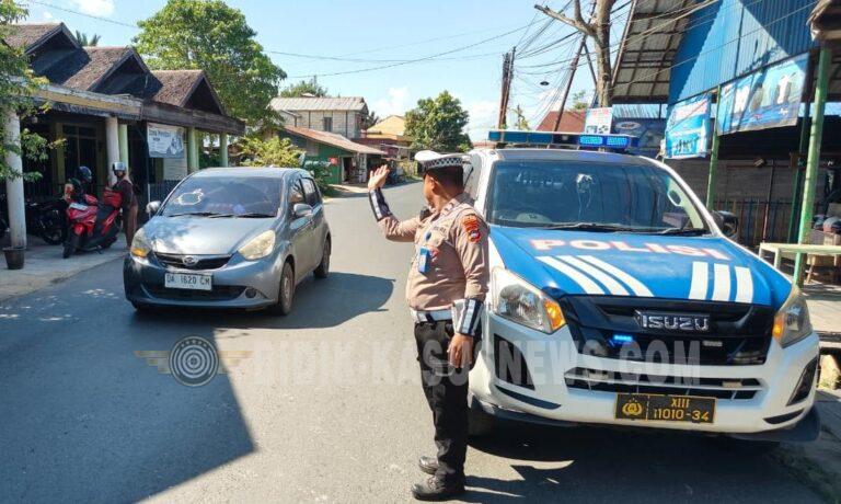 Satlantas Polres HSU Intensifkan Patroli di Titik Rawan Kecelakaan, Edukasi Keselamatan Berlalu Lintas Terus Digencarkan