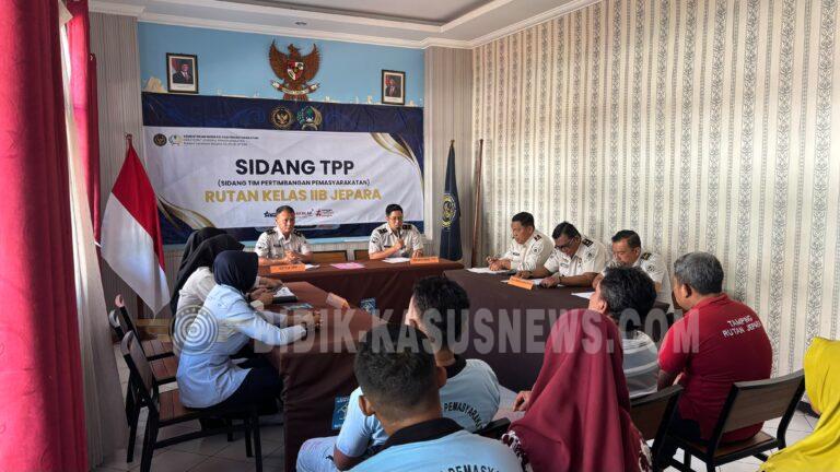 Sidang TPP Rutan Jepara Perkuat Pembinaan dan Pemenuhan Hak Warga Binaan