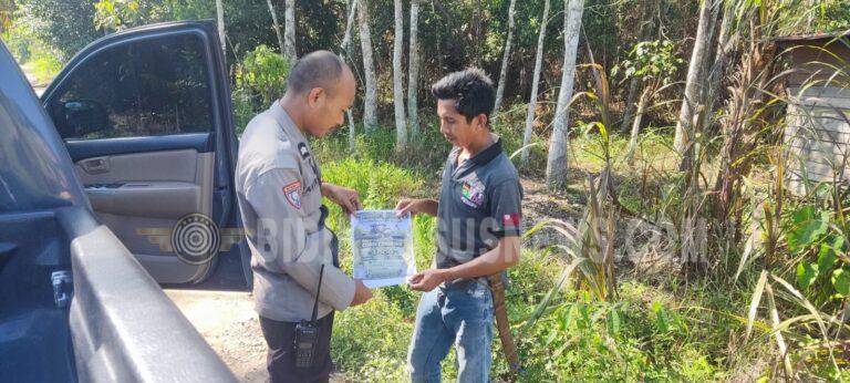 Polsek Banjang Gencarkan Penyuluhan Pertanian Jagung di Desa Pulau Damar, Dukung Ketahanan Pangan Nasional