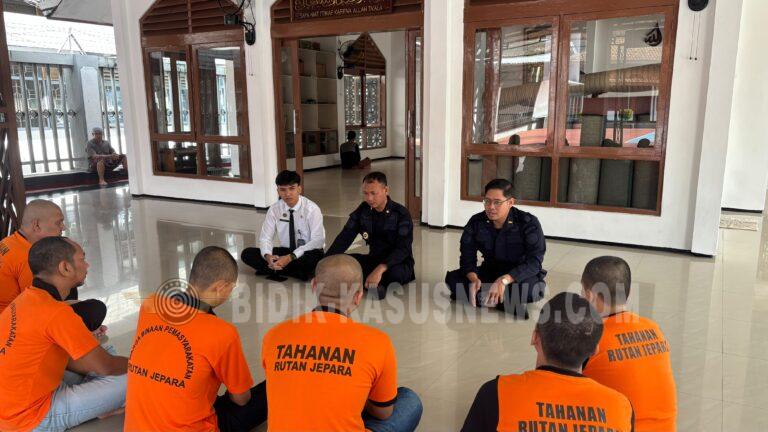 Mapenaling Jadi Langkah Awal Pembinaan, Tahanan Baru Rutan Jepara Ikuti Sosialisasi