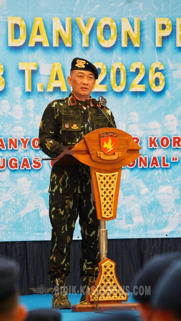 Bangun Kesamaan Visi dan Ketajaman Taktis, Danpas Pelopor Buka Pelatihan Manajemen Taktis Danyon Pelopor T.A. 2026