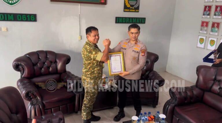 Sinergi TNI-Polri Indramayu Diperkuat: Kapolres dan Dandim Sepakat Perketat Koordinasi Keamanan Wilayah.
