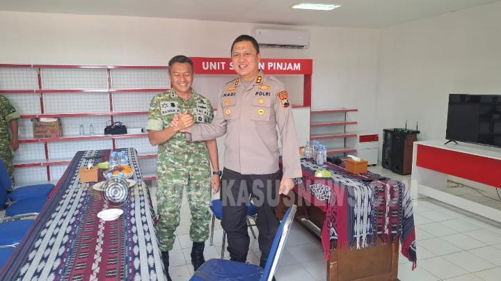 Perkuat Kekompakan, Polres Jepara dan Kodim 0719 Tegaskan Komitmen Jaga Kondusivitas Daerah