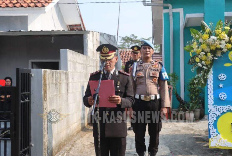 Polres Majalengka Gelar Upacara Pemakaman Kedinasan untuk Anggota yang Berpulang