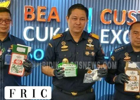Bea Cukai Soetta Bongkar Penyelundupan Narkoba Jenis “Happy Water”
