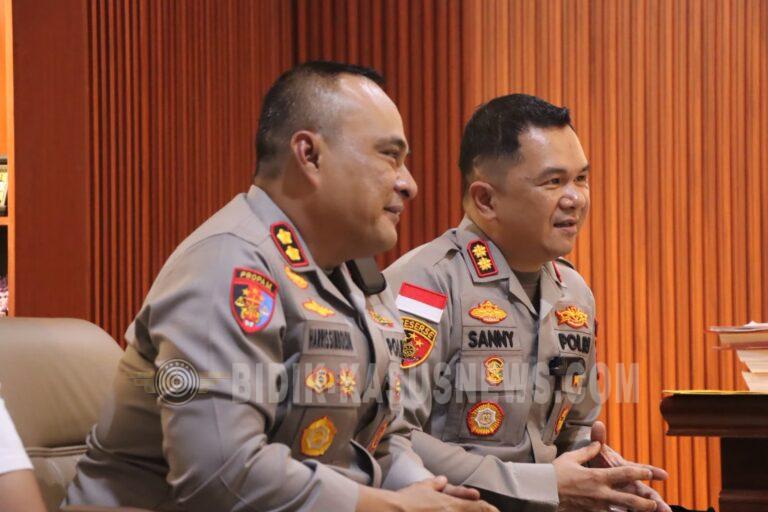 Bangun Kolaborasi Untuk Kamtibmas,Kapolres Sintang Dan Kapolres Melawi Jalin Silaturahmi Dengan Kodim Dan Kejaksaan