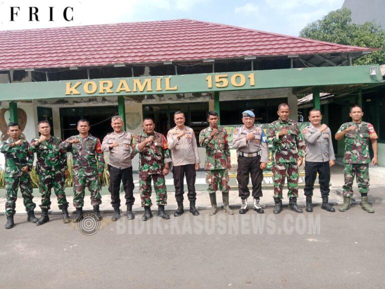 Perkokoh Sinergitas, Polsek Jajaran Polres Kuningan Intensifkan Koordinasi dan Komunikasi dengan Koramil