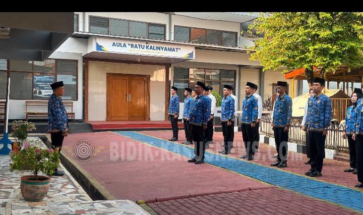 Kenakan Batik KORPRI, Pegawai Rutan Jepara Tampilkan Semangat Persatuan dan Profesionalisme