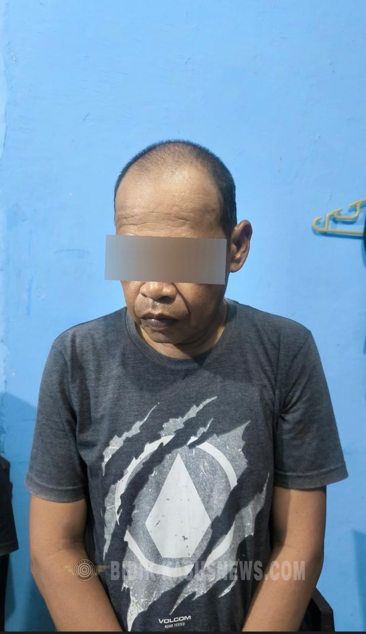 Operasi Sikat Intan II, Satreskrim Polres HSU Amankan Pria yang Diduga Membawa Senjata Tajam Saat Patroli Dini Hari
