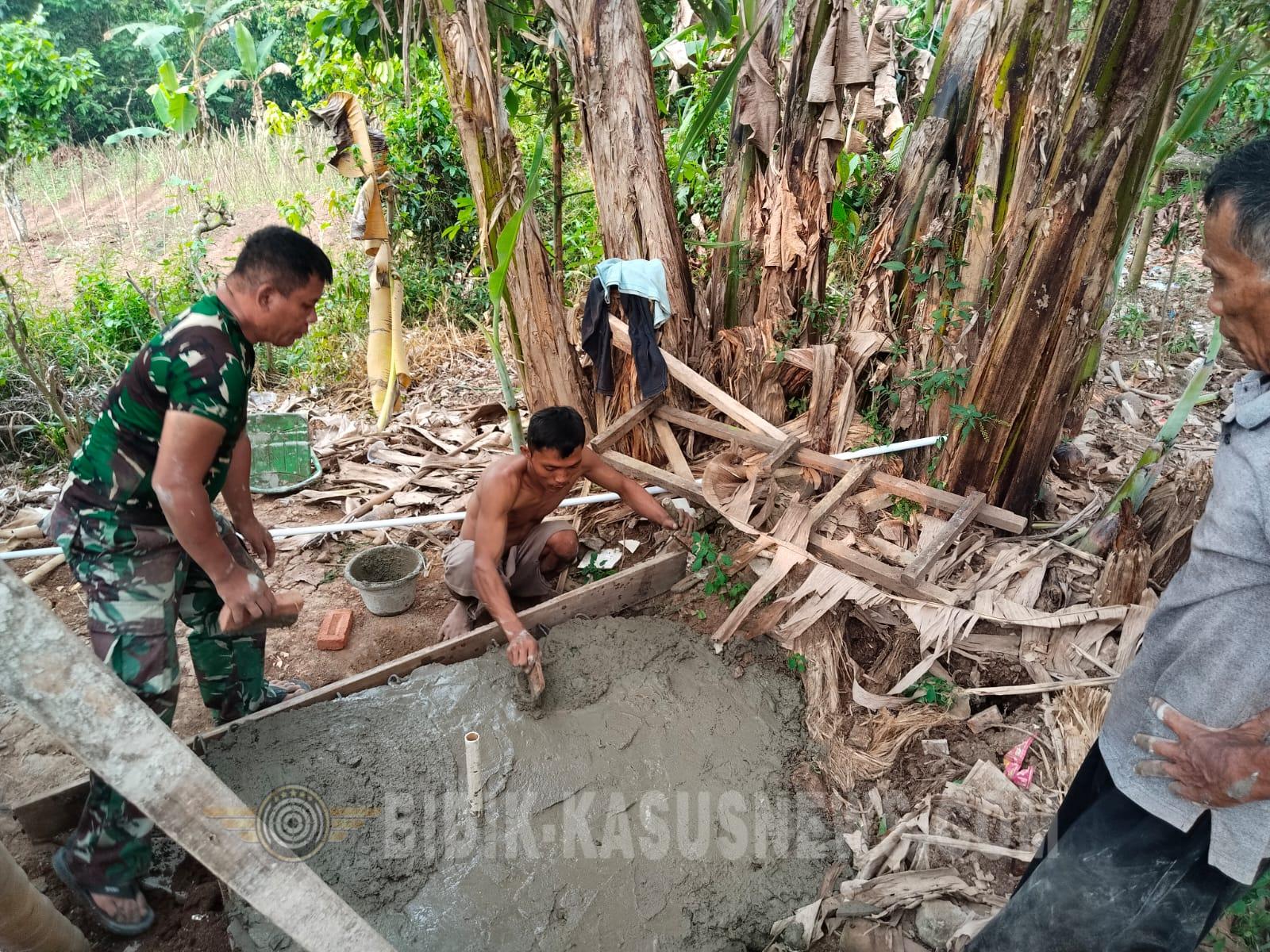 Semangat Gotong Royong Warnai TMMD ke-129 Kodim 0410/KBL, Sinergi TNI dan Warga Percepat Pembangunan di Pinang Jaya