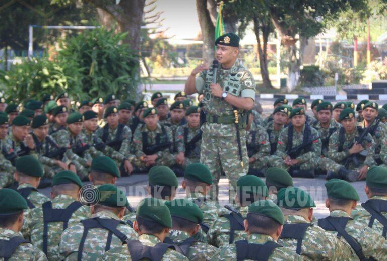 Danyonif 509/BY Kostrad Pimpin Upacara 17-an, Tekankan Disiplin, Profesionalisme, dan Loyalitas Prajurit