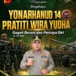 Kapolres Cirebon Bersama Jajaran Ucapkan Dirgahayu ke-64 Yon Arhanud 14/Pratiti Wira Yudha