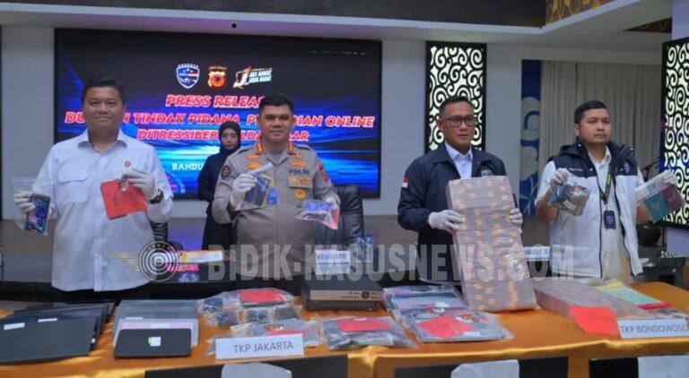 Polda Jabar Bongkar Dugaan Jaringan Perjudian Online DAZZLIVE, 11 Orang Jadi Tersangka