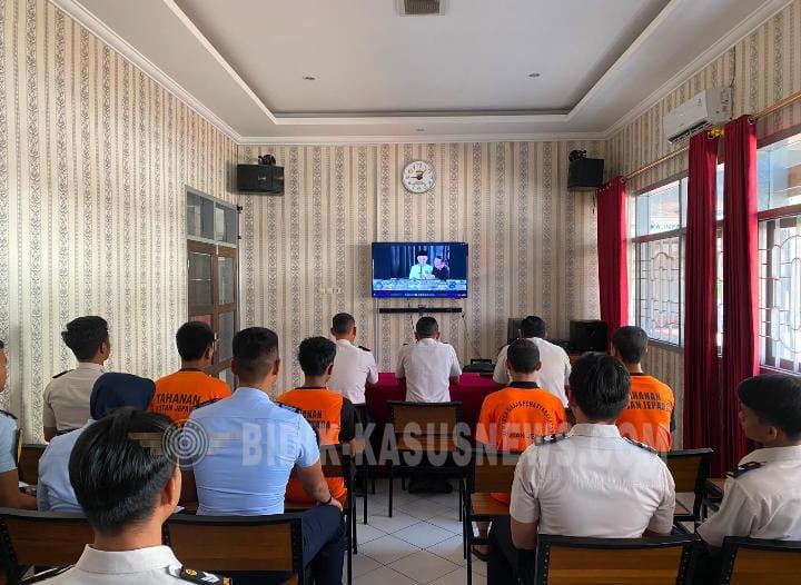 Rutan Jepara Ikuti Peringatan Hari Anak Nasional 2026 Bersama Menteri Imigrasi dan Pemasyarakatan