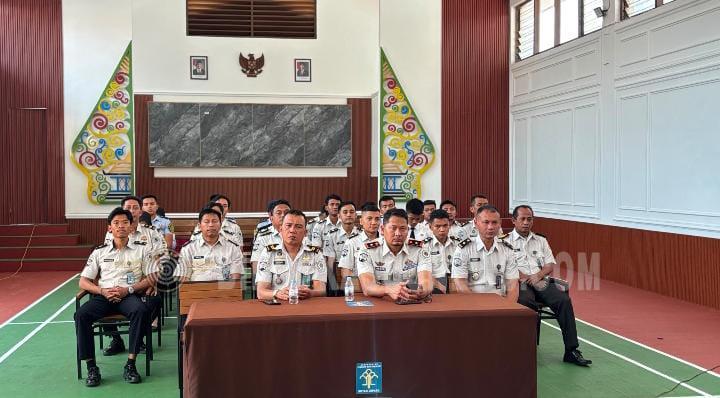 Perkuat Integritas dan Kinerja, Rutan Jepara Ikuti Pengarahan Kakanwil Ditjen Pemasyarakatan Jawa Tengah