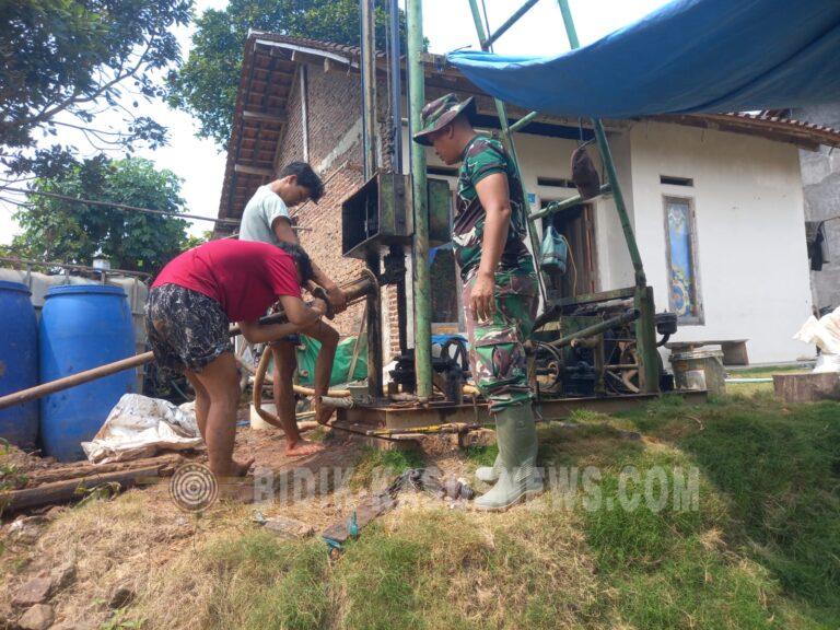 PENGEBORAN SUMUR BOR DAN BEDAH RUMAH CAPAI HASIL SESUAI TARGET