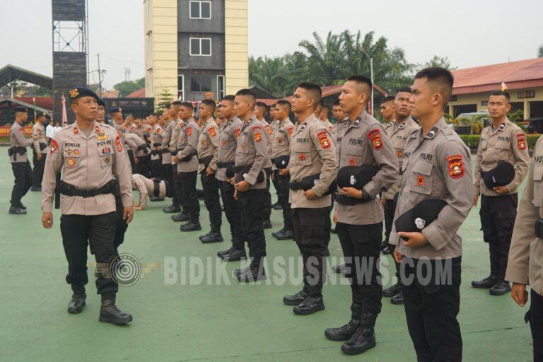 Satbrimob Polda Sumsel Periksa Sikap Tampang Personel dan Kendaraan Dinas, Perkuat Disiplin serta Kesiapan Operasional