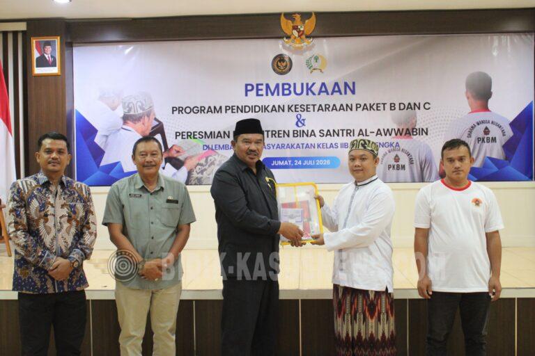 Lapas Kelas IIB Majalengka Resmi Menggelar Pembukaan Program Pendidikan Kesetaraan Paket B dan C