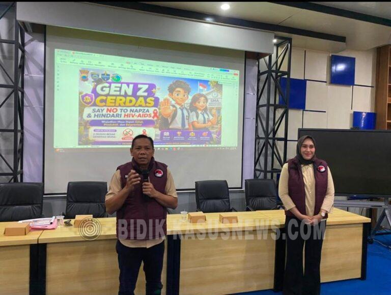Satresnarkoba Polres Jepara Tanamkan Kesadaran Hukum kepada Pelajar Melalui Penyuluhan P4GN di SMKN 2 Jepara