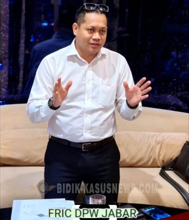 Ketum FRIC H. Dian Surahman: Penegakan Hukum Harus Berdiri di Atas Fakta, Bukan Opini atau Kedekatan