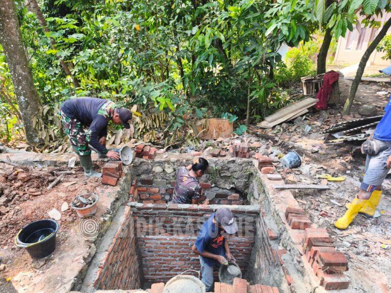 BAK SEPTIK TUNTAS 100 PERSEN, PEMBANGUNAN MCK-5 JALAN NANGKA CAPAI PROGRES 70 PERSEN