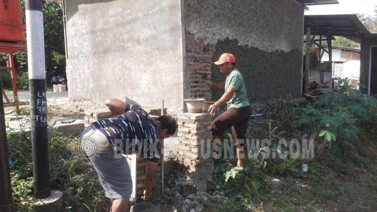 TINGKATKAN KEAMANAN WILAYAH, SATAGAS TMMD KODIM 0410/KBL DIKEJAR RAMPUNGKAN POS LINMAS PINANG JAYA